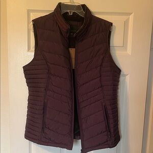 Weatherproof Women's Dark Purple Puffer Vest